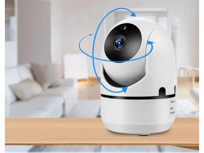 IP kamera belső használatra Wi-Fi-vel és forgófejjel