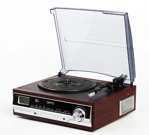 Retro-Plattenspieler mit Radio