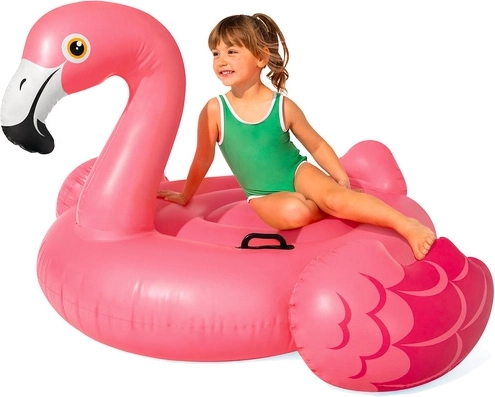 INTEX opblaasflamingo voor kinderen voor in het zwembad – roze