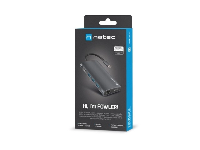 Multiport USB-C Adapter Natec Fowler 2 V2