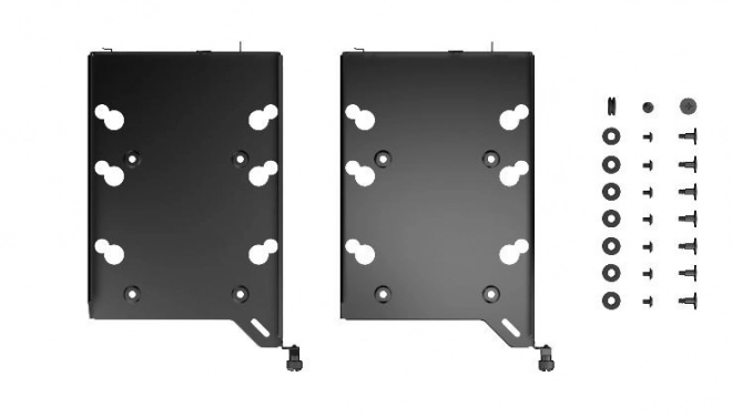 Kit per Vassoi HDD Type-B Nero