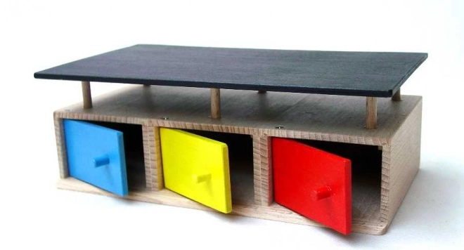 Wooden Garage for 3 Cars