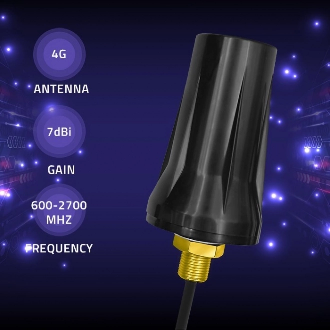 Anténa 4G LTE Dual 7dBi kültéri használatra