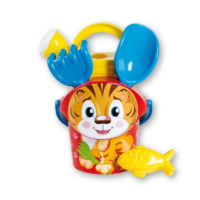 Sand Play Set with Watering Can - Small Tiger Design