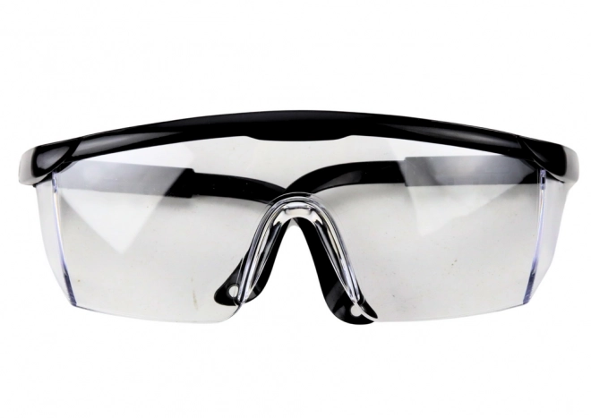 Adjustable Arm Protective Glasses Black