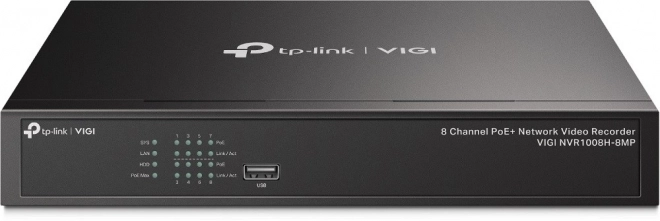 Vigi 8-Channel Network Video Recorder with PoE+