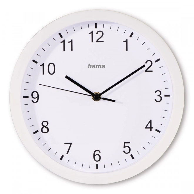 Wall Clock Elba 25cm White