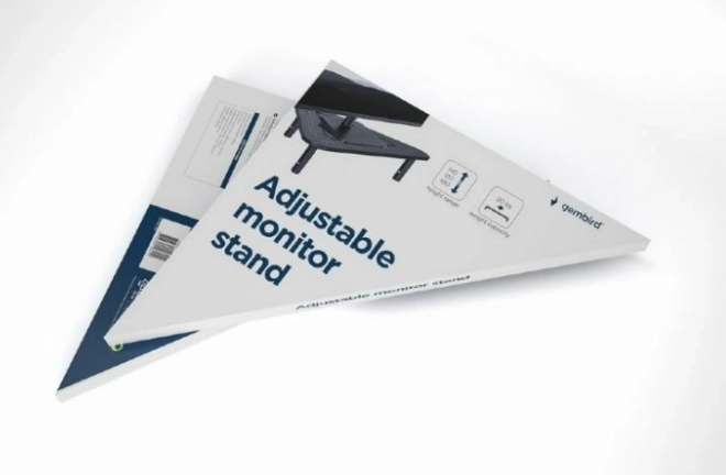 Állítható monitor- vagy laptopállvány háromszög alakú