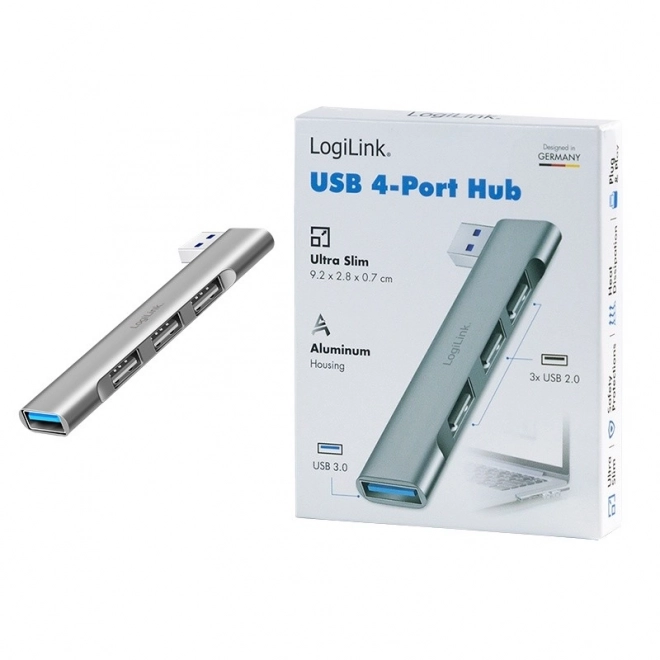 LogiLink USB hub 4-port with USB 3.0 and USB 2.0