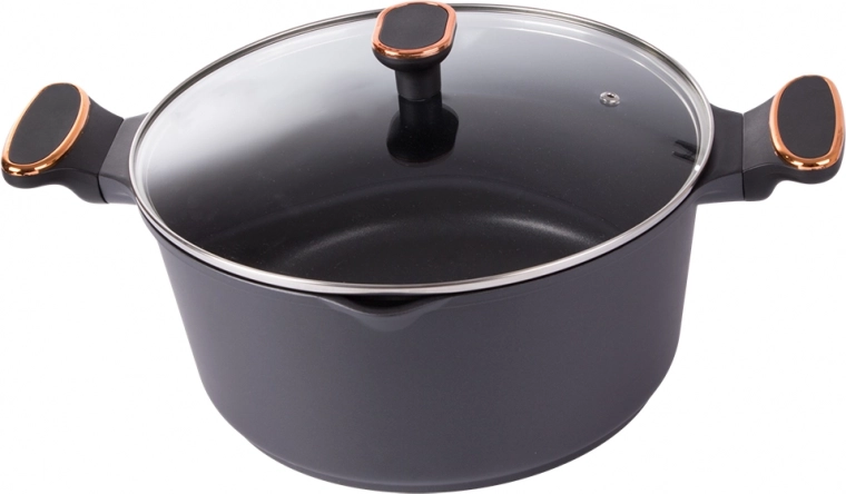 Glazen deksel met stoomventiel