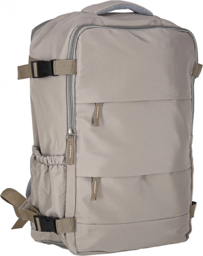 Safe and compact thanks to compression straps