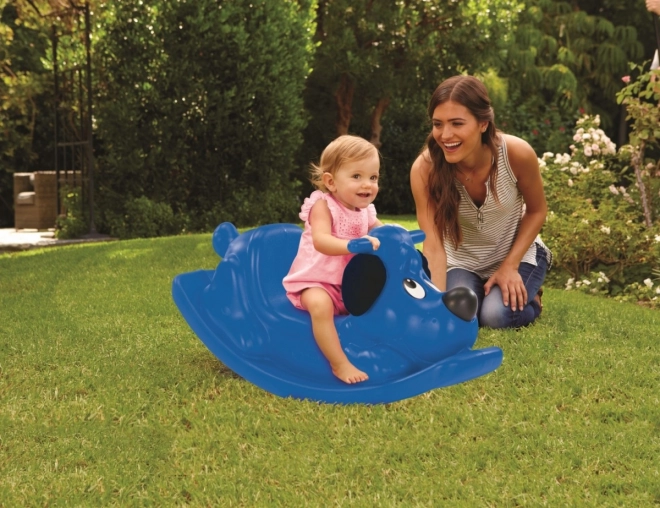 Little Tikes Rockin' Puppy Blue Rocker