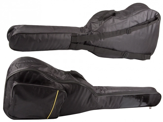 Acoustic Guitar Case with Pockets and Reinforcements