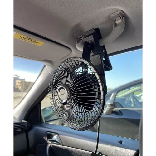 Ventilatore auto rotante con clip Xtrobb