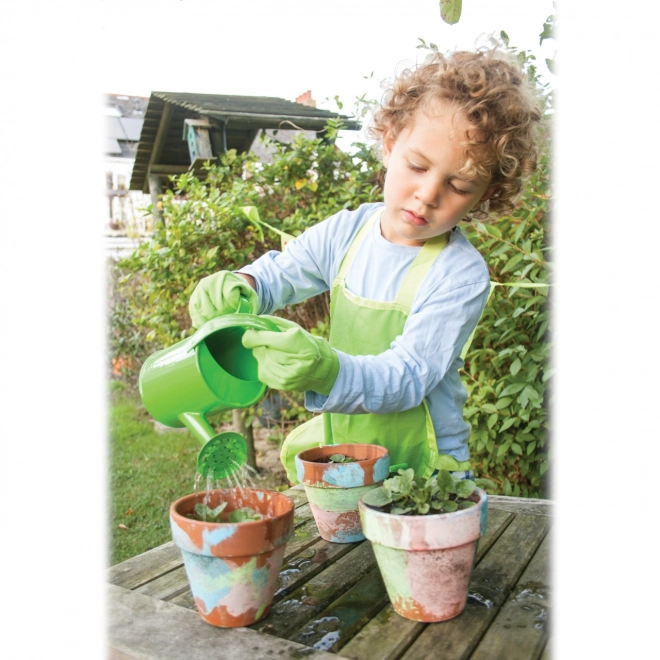 Bigjigs Toys Rękawice ogrodowe zielone