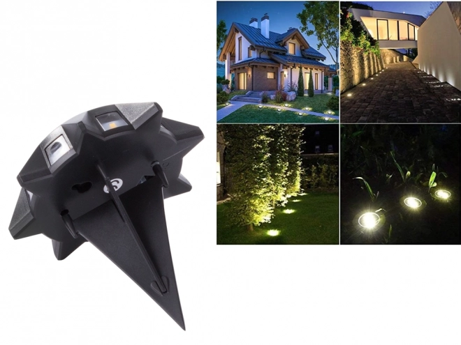 Solar Garden Lamp with Dusk Sensor