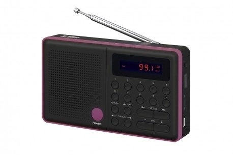 Radio Pliszka USB FM nero