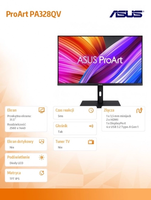 32-inch WQHD IPS Monitor