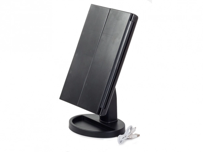 Illuminated Cosmetic Mirror with LED and Magnification