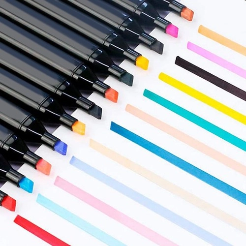 40 levendige kleuren en nauwkeurige lijnen