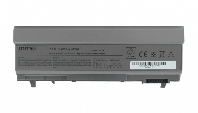 Battery for Dell Latitude E6400 6600 mAh (73 Wh)