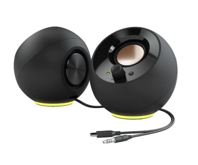 Pebble SE Black Speakers