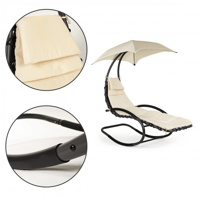 Garden chair, lounger, garden rocking lounger, hammock