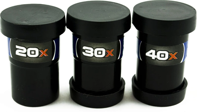 Interchangeable lenses for various magnifications