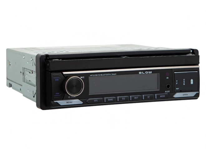 Radio with slide-out touch screen and RDS/MP3/USB/micro SD/Bluetooth
