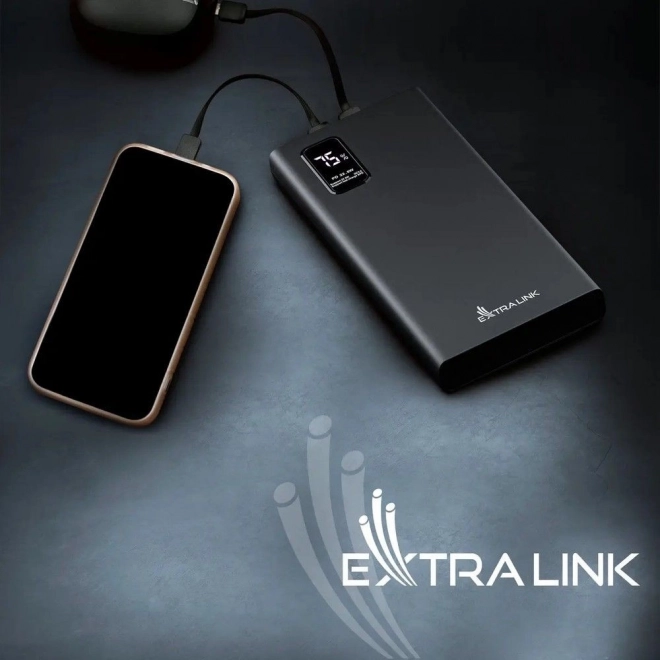 Extralink Portable USB-C Power Bank 10000mAh