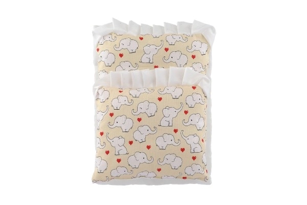 Set Copertina con Cuscino e Base per Bambole