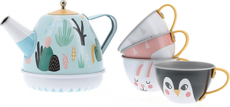 Lichte metalen set voor kleine handjes