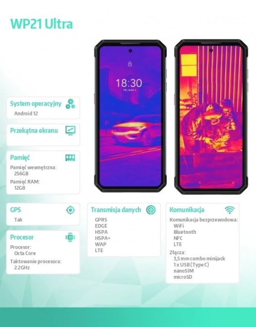 Oukitel WP21 Ultra Noir