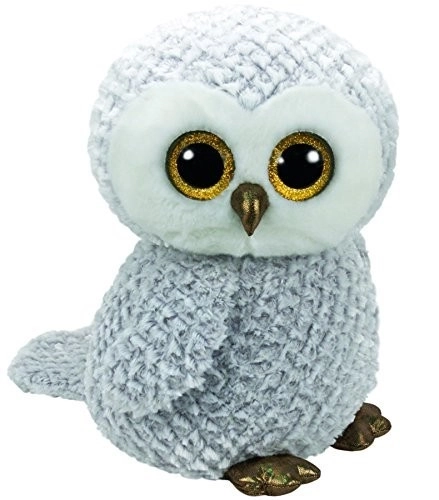 TY Beanie Boos Owl Plush - White Owl 42 cm