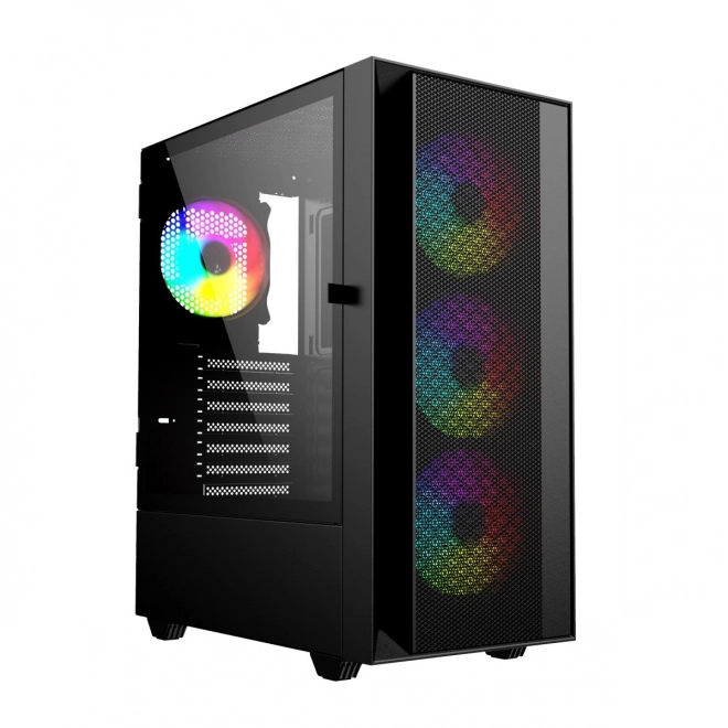 Computer Case Fornax ARGB Black