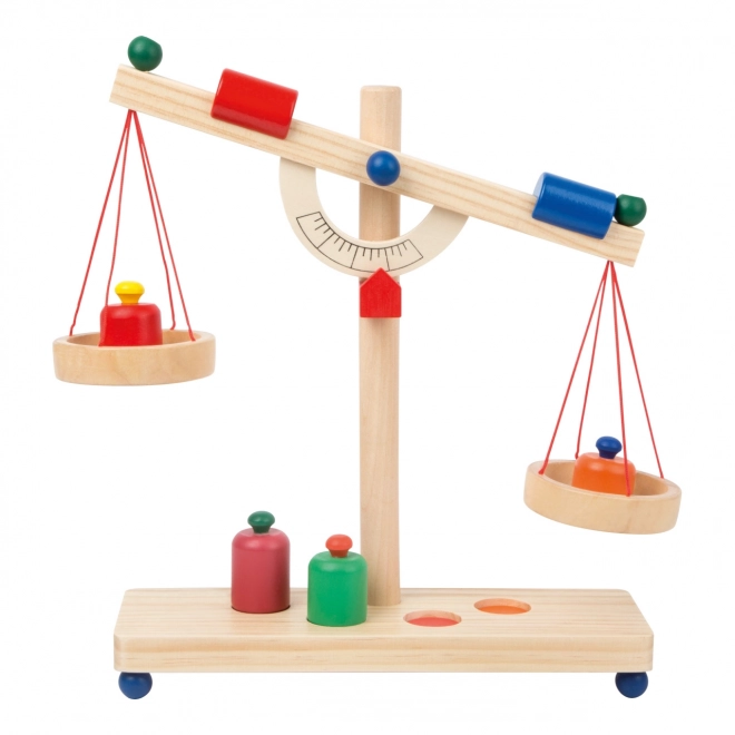 Small Foot Houten Hefboom Weegschaal