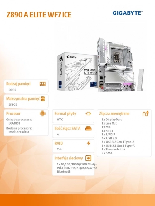 Scheda aggiuntiva Gigabyte Elite Z890 A ICE