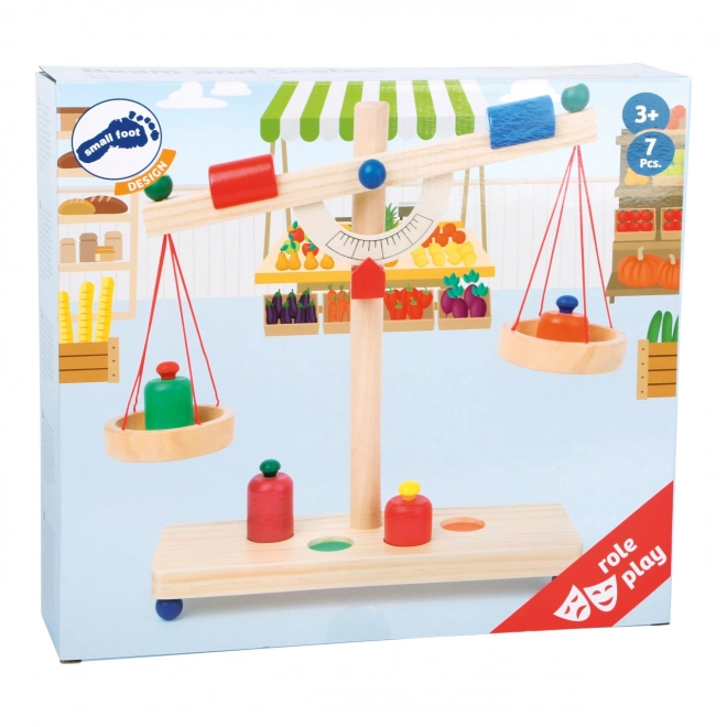 Small Foot Houten Hefboom Weegschaal