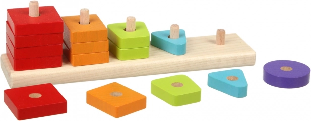 Leert vormen en kleuren onderscheiden
