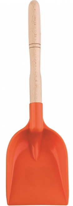Androni Shovel with wooden handle length 34 cm – Red