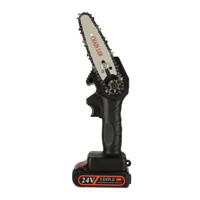 Battery-Powered Mini Chainsaw in Carry Case