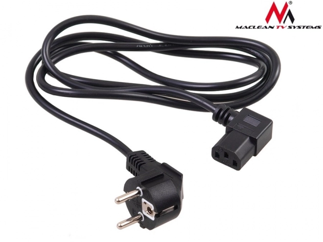 Power Cable Angled 3 Pin 5M EU