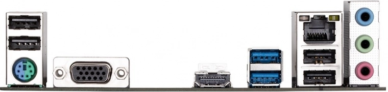 Rich rear I/O connectivity