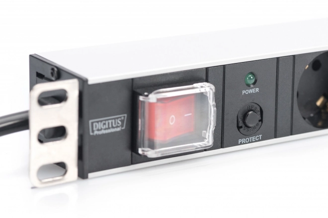 Power Strip for 19" Racks with Overload Protection