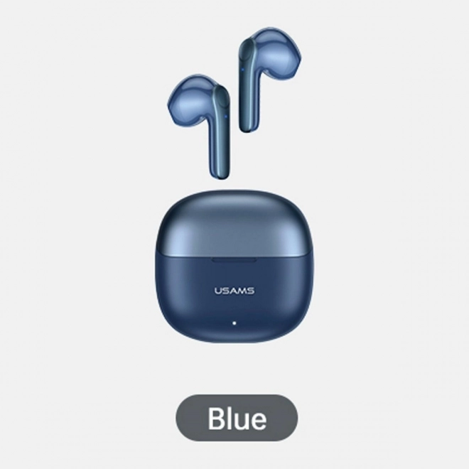 Cuffie Bluetooth TWS Serie XH con Dual Mic - Blu