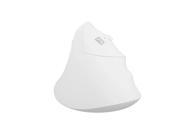 Vertical Wireless Mouse Crake 2 BT 5.2 + 2.4GHz White
