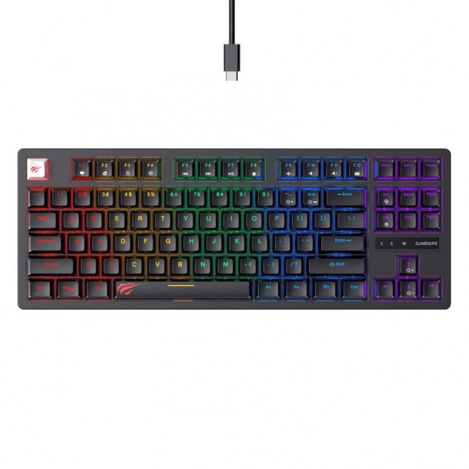 Wired Gaming Keyboard Havit RGB