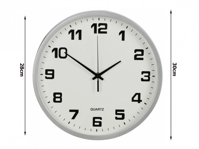 Orologio da parete grande silenzioso 30 cm