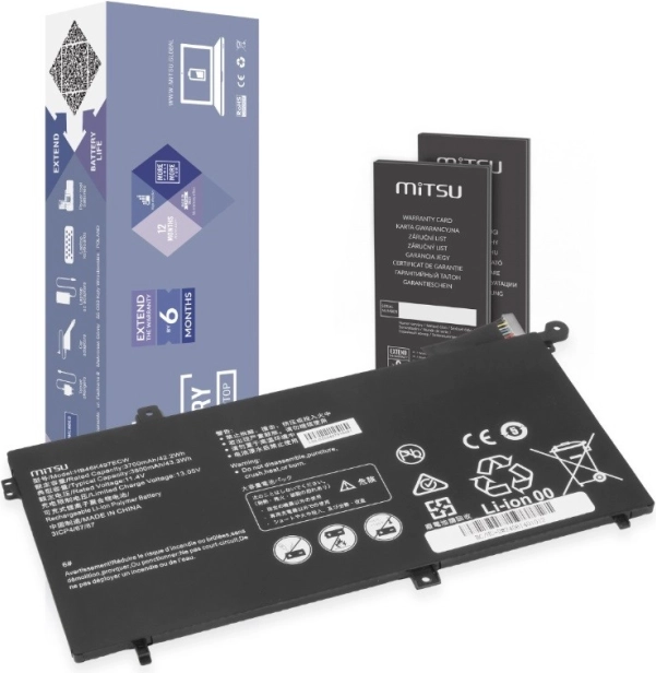 Battery for Huawei Matebook D Series HB46K497ECW 3700 mAh