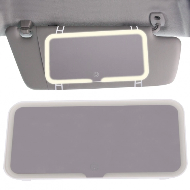 Car LED Makeup Mirror for Sun Visor